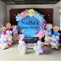 Customized Baby Shower Backdrop