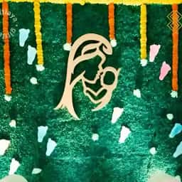 Seemantham Green Backdrop