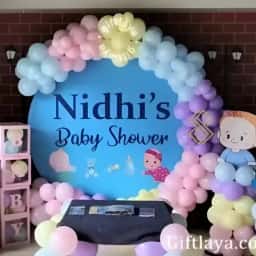 Customized Baby Shower Backdrop