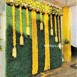 Haldi Backdrop Design