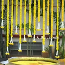 Flower Haldi Decoration