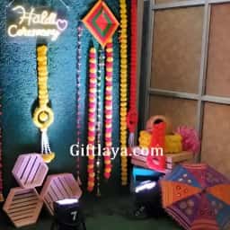 Groom Haldi Decoration