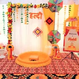 Haldi Decoration for Boy