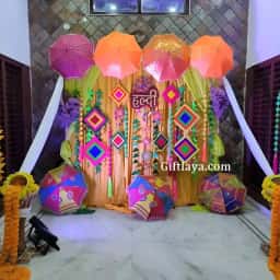 Haldi Decoration Umbrella