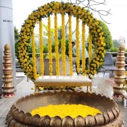 Haldi Ring Decoration