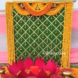 Traditional Banana Leaf Decoration