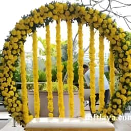 Haldi Ring Decoration