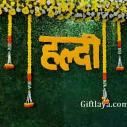 Indian Haldi Decoration