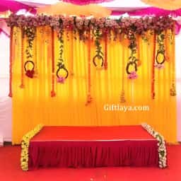 Haldi Decoration Simple