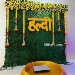 Indian Haldi Decoration