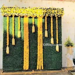 Haldi Backdrop Design
