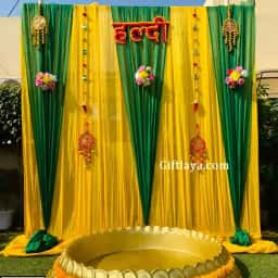 Simple Haldi Setup