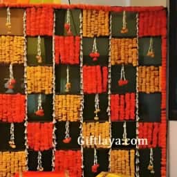 Terrace Haldi Decoration