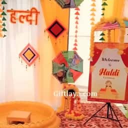 Haldi Decoration for Boy