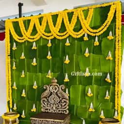 Home Haldi Decoration