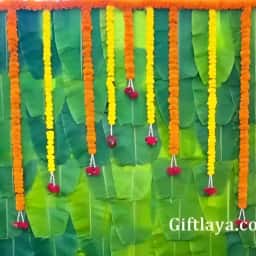 Traditional Haldi Decoration