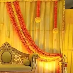 Haldi Decoration Stage