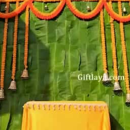Trendy Haldi Decoration