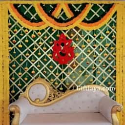 Haldi Backdrop Decoration