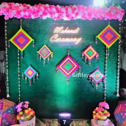 Outdoor Mehendi Decoration