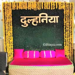 Dulhaniya Backdrop for Mehendi