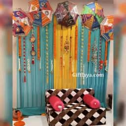 Mehendi Decoration at Home Simple