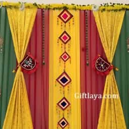 Home Mehendi Decoration