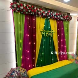 Mehendi Decoration at Home