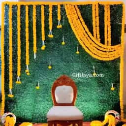 Indoor Mehendi Decoration