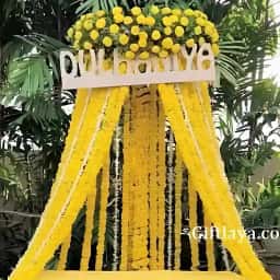 Canopy Decoration for Mehendi