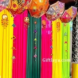 Unique Mehndi Decoration