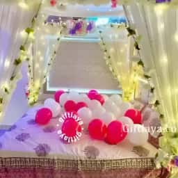 Premium Wedding First Night Decoration