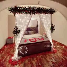 First Night Flower Bed Decoration