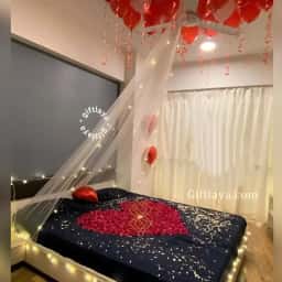 Suhaag Raat Room Decoration