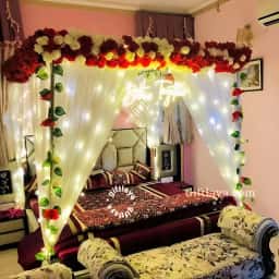 Wedding Bed Decoration