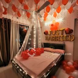 Romantic Wedding Room Decoration