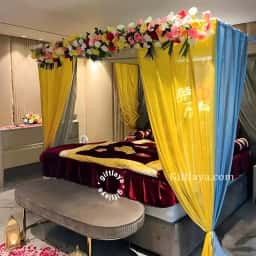 Wedding Night Bed Premium Decoration