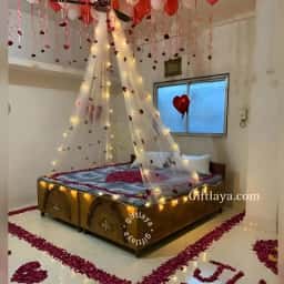Suhagrat Room Decoration