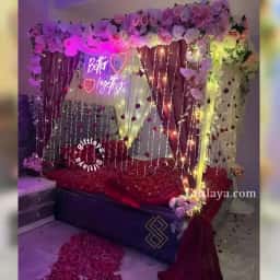 Royal Wedding First Night Decoration