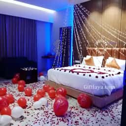 Bed Decoration for Wedding Night