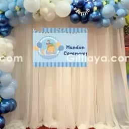 Mundan Ceremony Stage Decoration