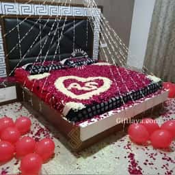 Flower Bed Decoration for First Night