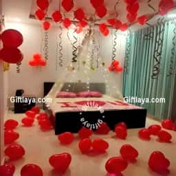 Romantic Wedding Bed Decoration