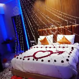 Bed Decoration for Wedding Night
