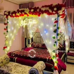 Wedding Bed Decoration