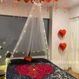 Suhaag Raat Room Decoration