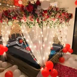 Wedding Bed Decoration for First Night