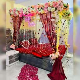 Royal Wedding First Night Decoration