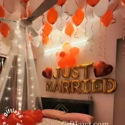 Romantic Wedding Room Decoration