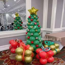 Balloon Christmas Tree Decoration